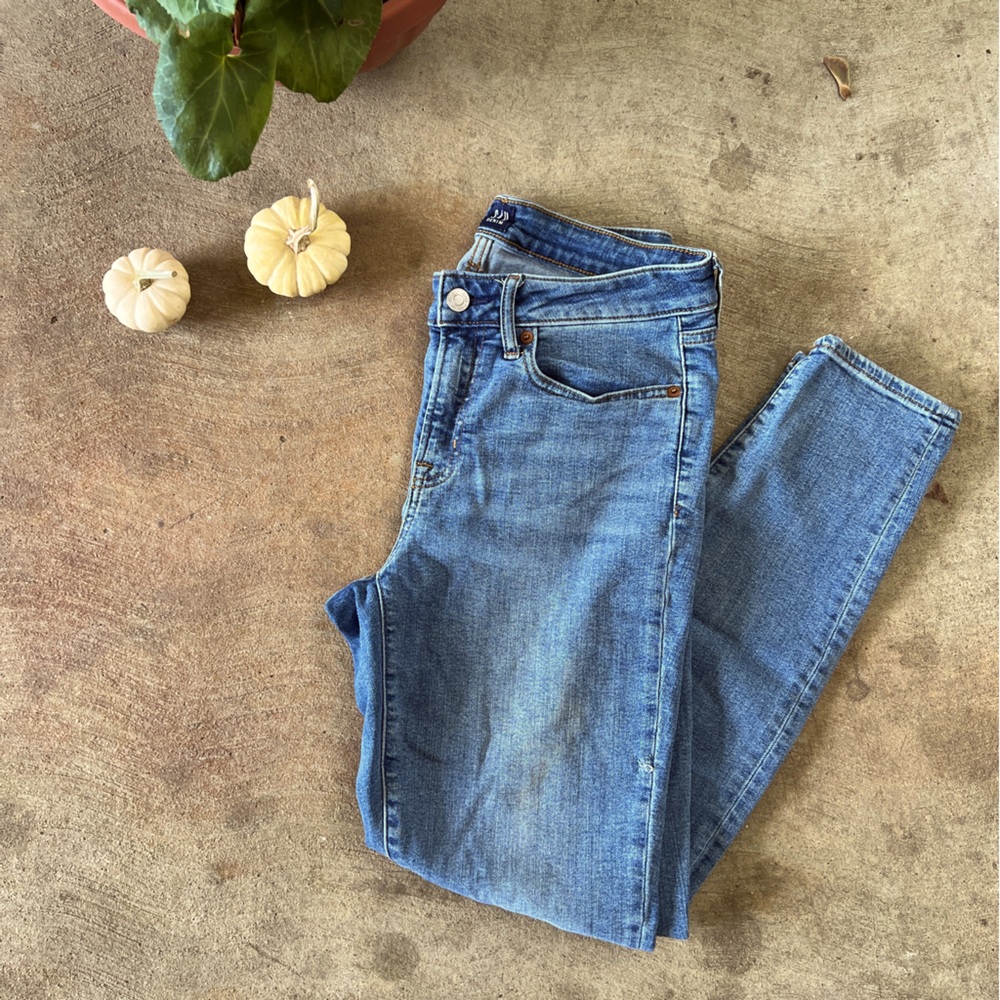 GAP DENIM  |  high-rise curvy skinny stretch